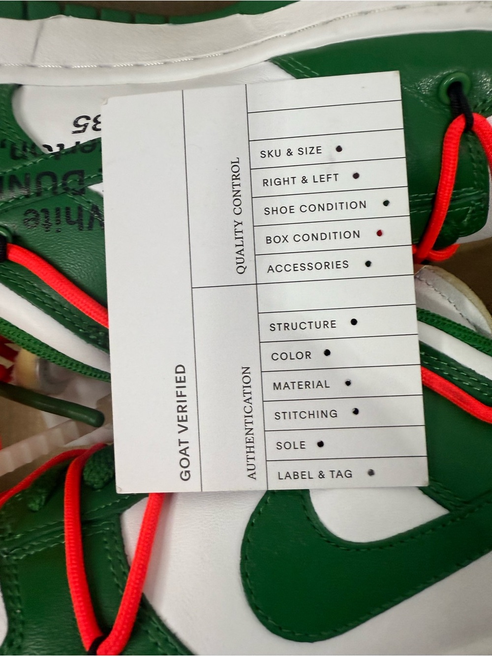 Nike xOFF-White “The Ten” Collection Sz 10 Men - Picture 7 of 8